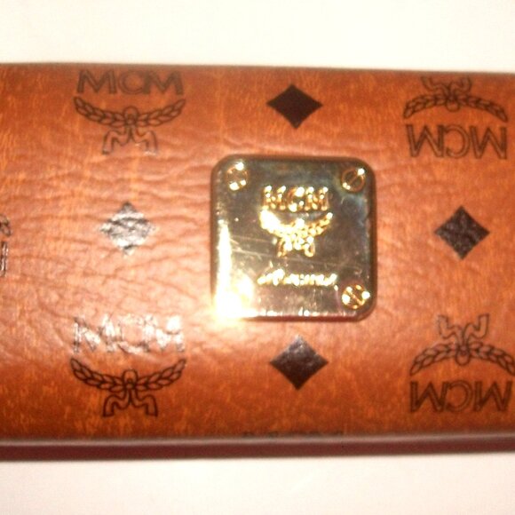 Autherntic MCM Hardshell Rectangular Eyeglass Case 6.5" X 2.25" X 1.5" - Picture 2 of 5